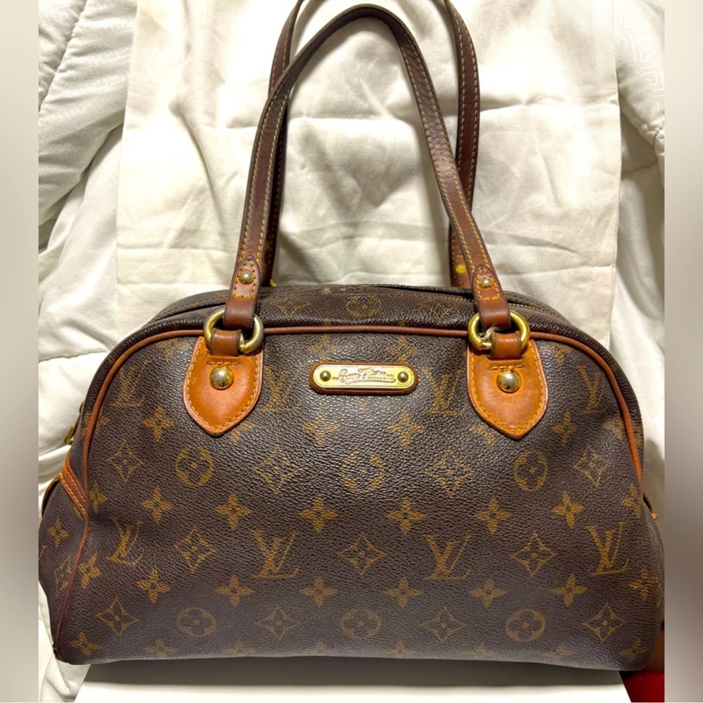 Louis Vuitton Brown Monogram Satchel- FREE SHIP